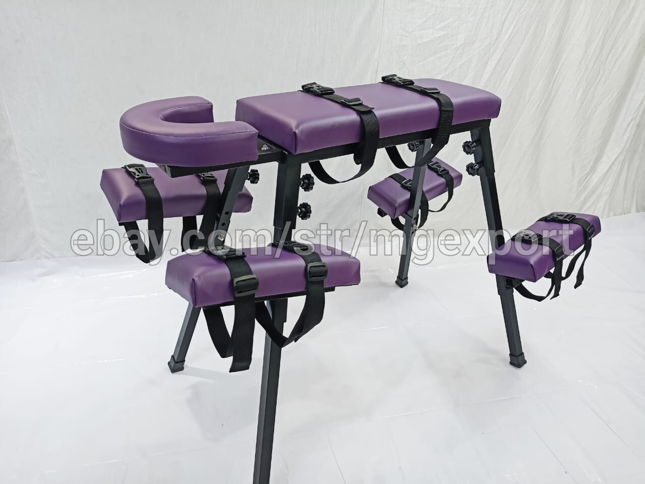 Spanking Bench Portable Purples Color Spanking Bench