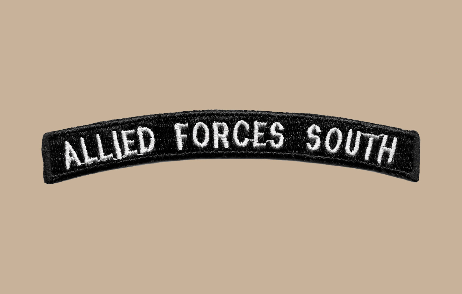 US Navy Allied Forces South NATO Southern Europe UIM Shoulder Rocker Tab