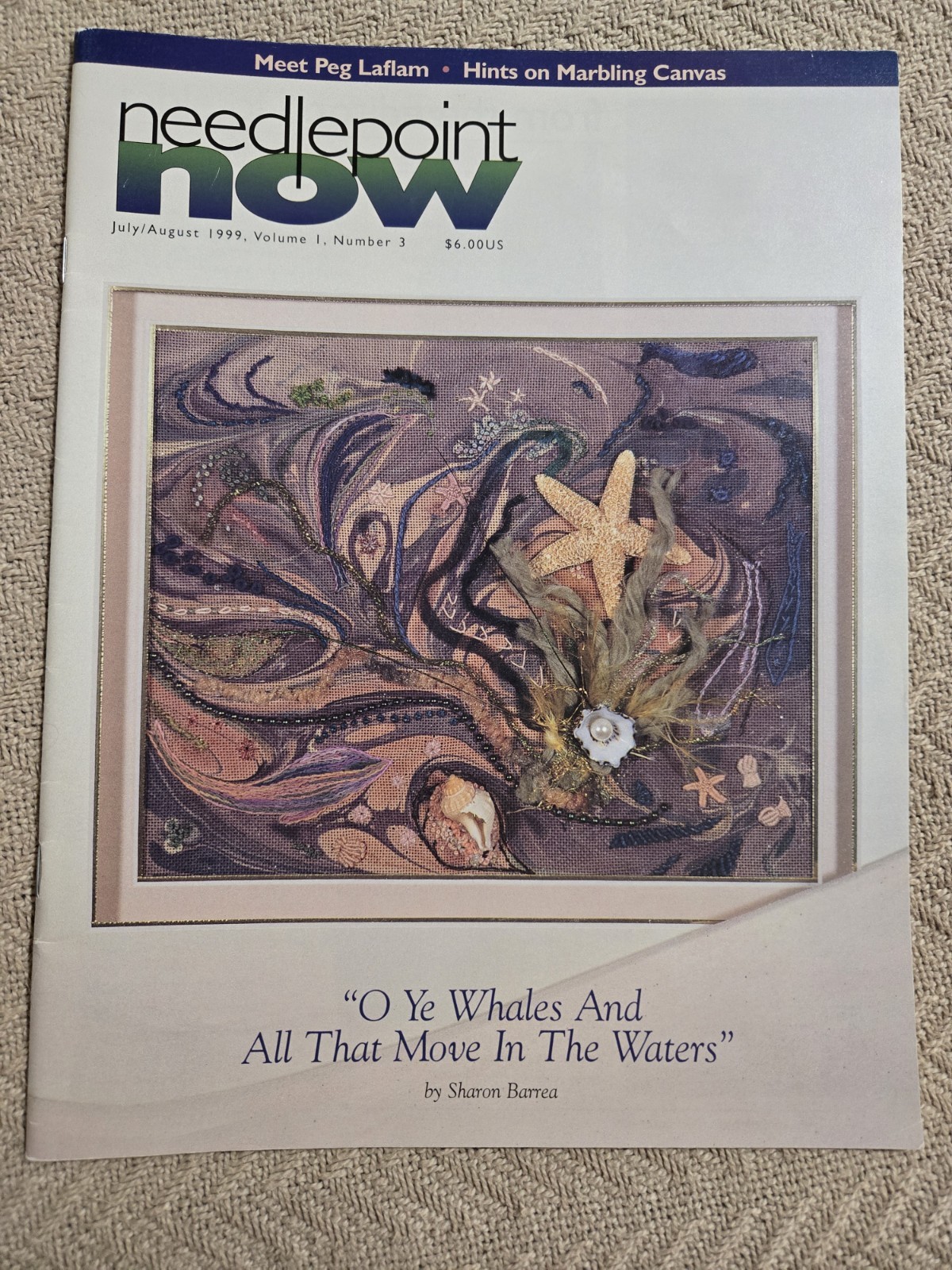 5 Needlepoint Now Magazine Select Back Issues - 1999, 2000, 2001, 2002