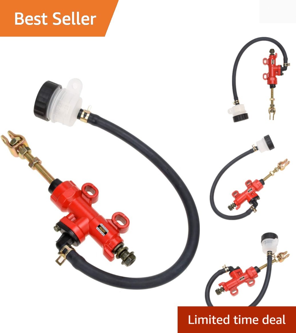 Rear Brake Master Cylinder Reservoir Compatible with Coleman KT196 CK100 98cc...
