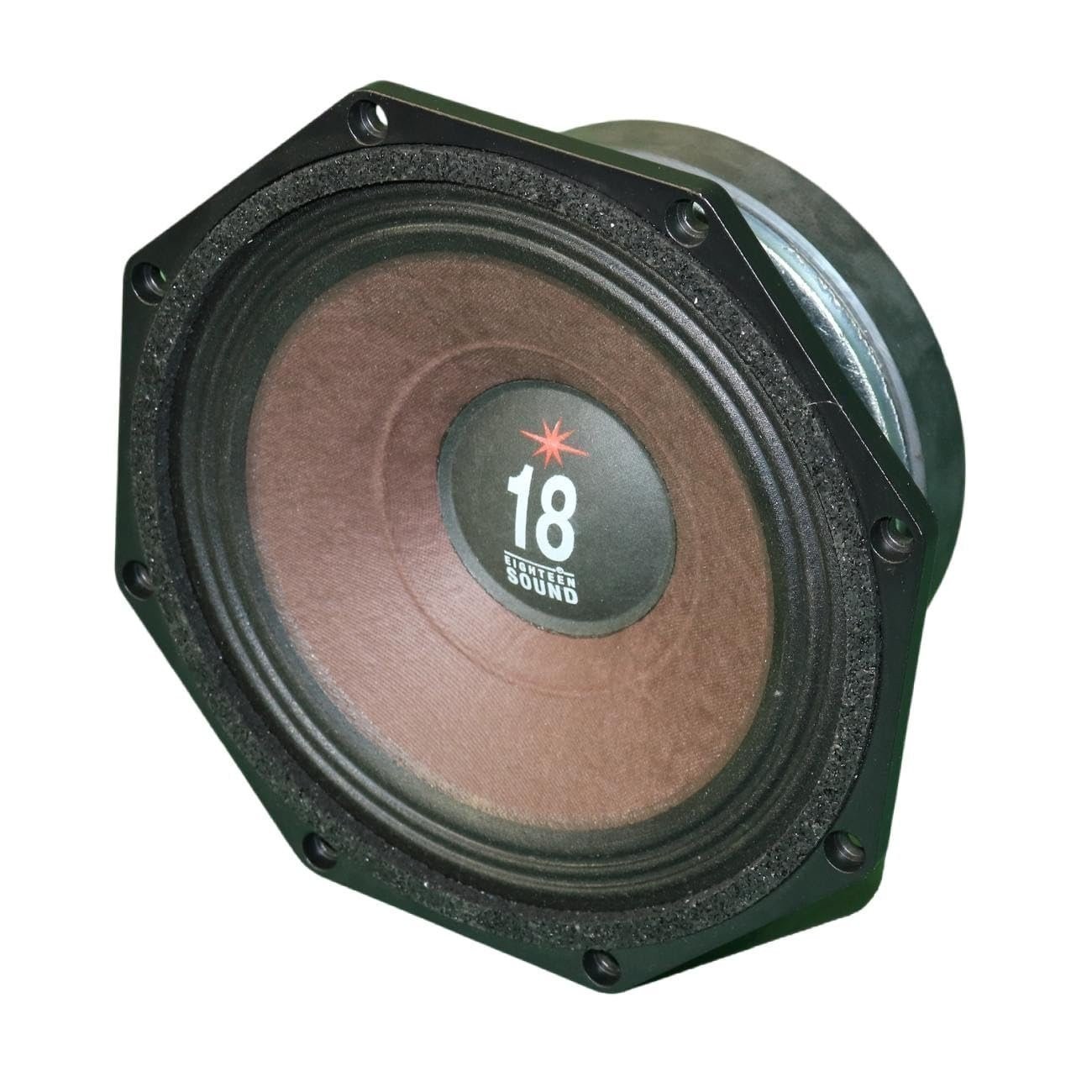 18 Sound 8MB720-8 8 inch Woofer Midbass Driver High Power Octragon Shape 250...