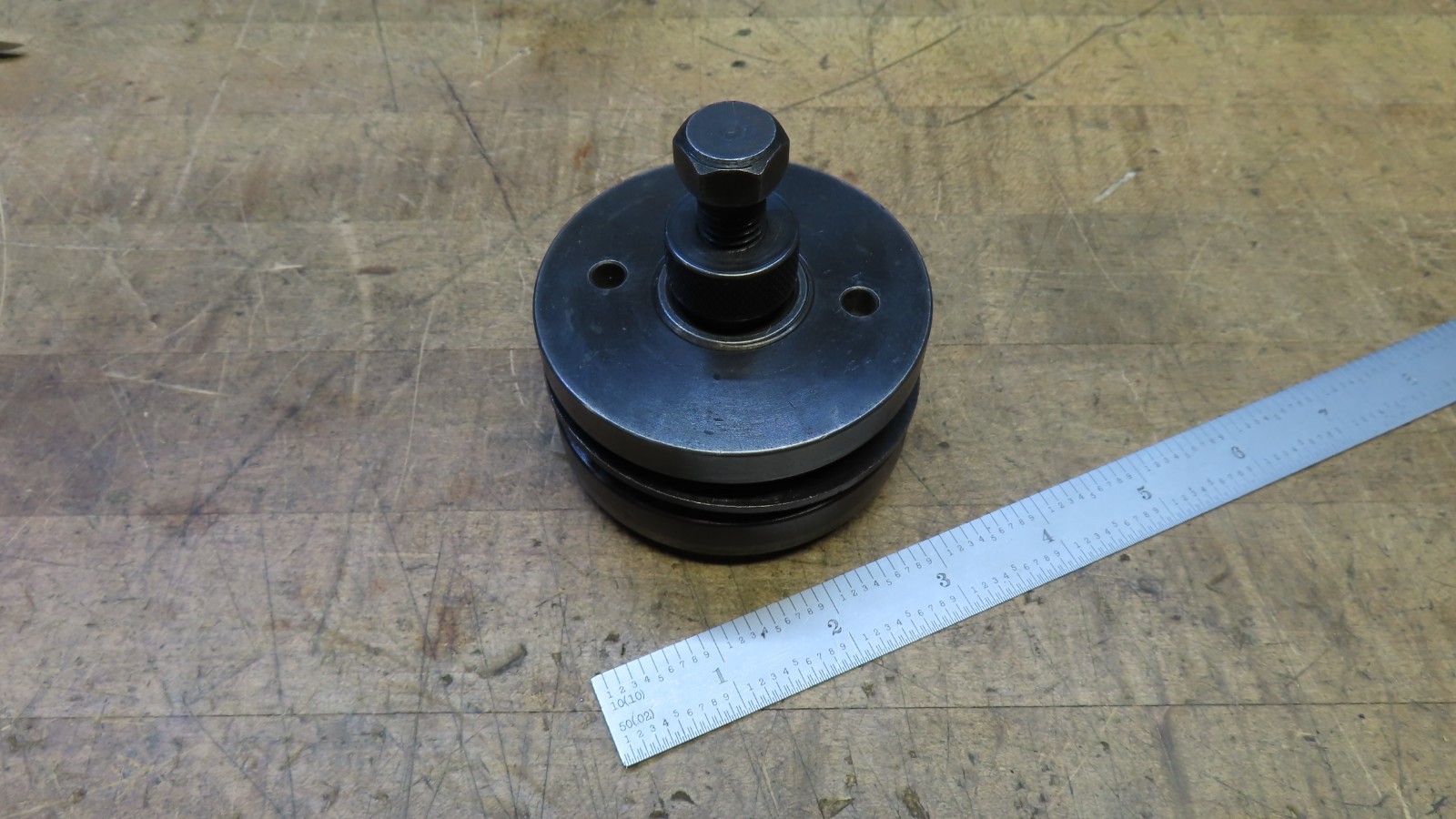 L.H. thread Cutter Grinder Surface grinding wheel arbor 1-1/4 ctr W/removal tool