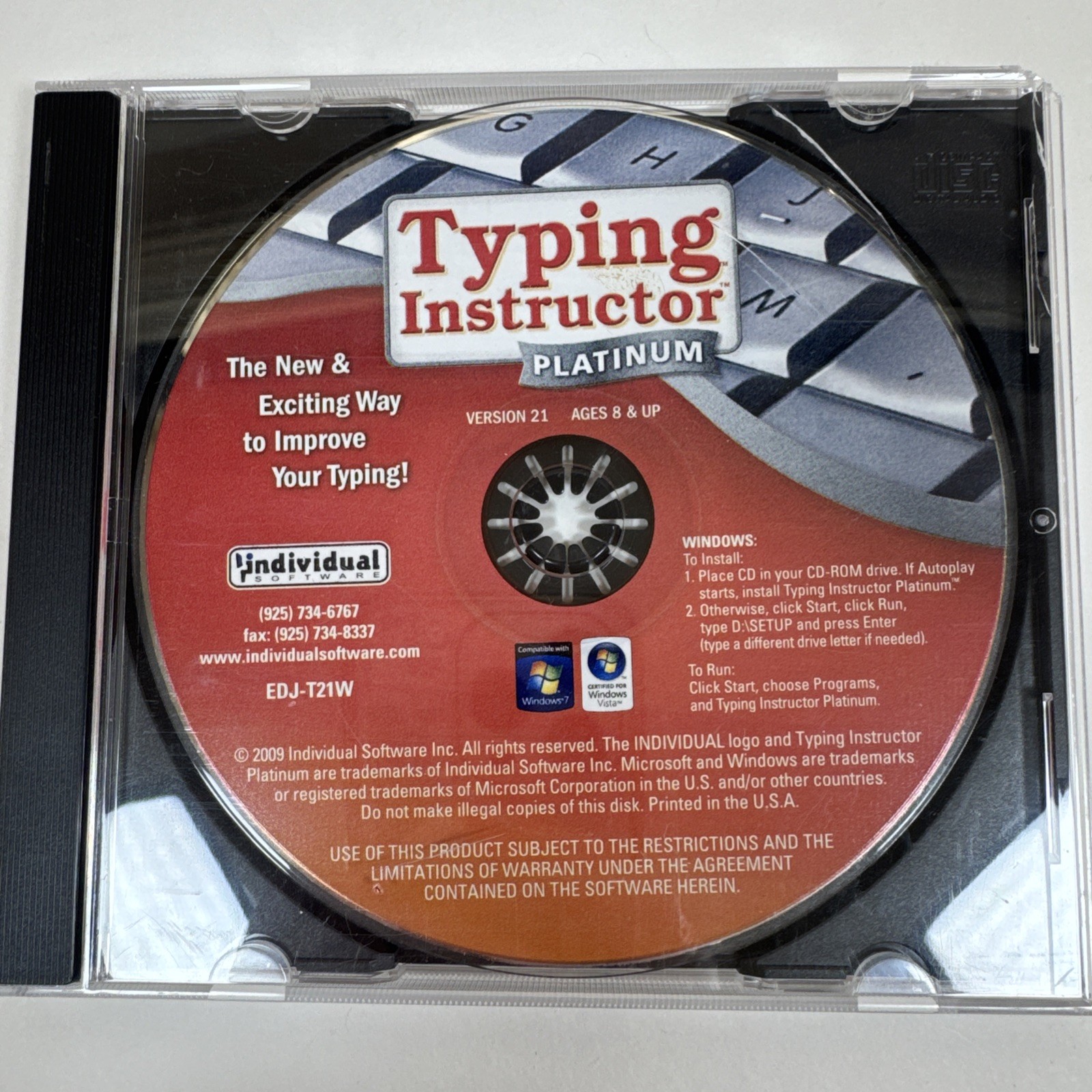 Typing Instructor 8+ Platinum Video Games, Home School, Educational Version 21