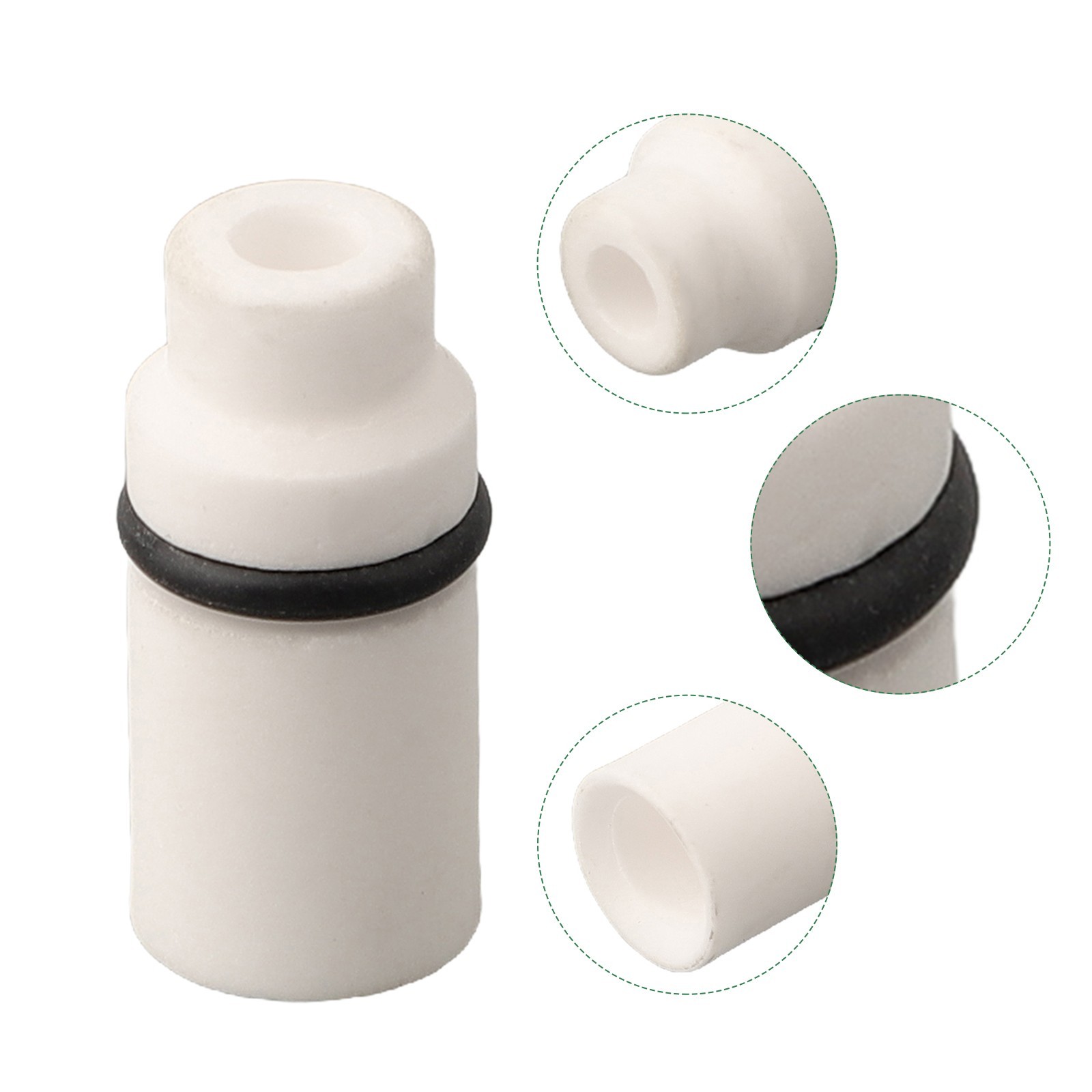 Replaceable Earthenware Nozzles for Optimal Sandblasting Results Set of 10