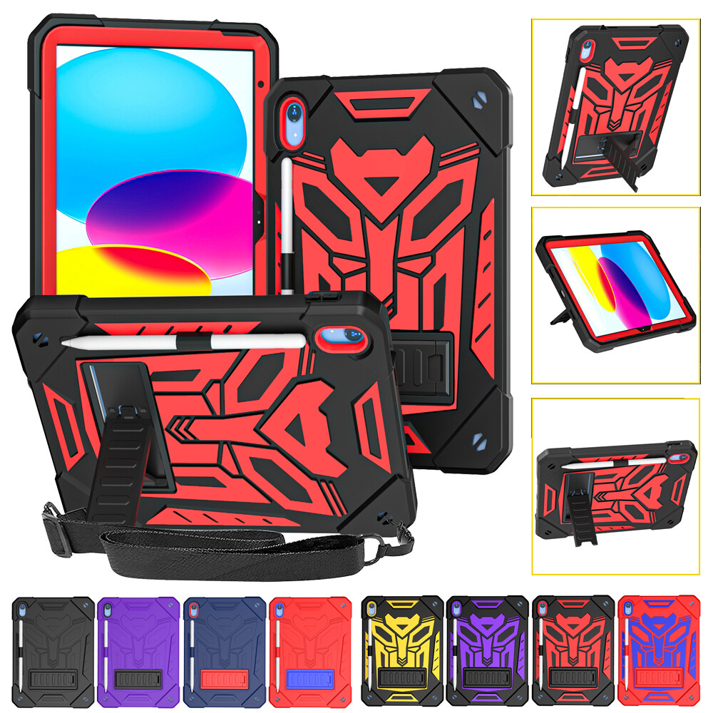 For iPad (A16) 11th/10th/9th/8th/7th Gen Shockproof Heavy Duty Stand Case Cover