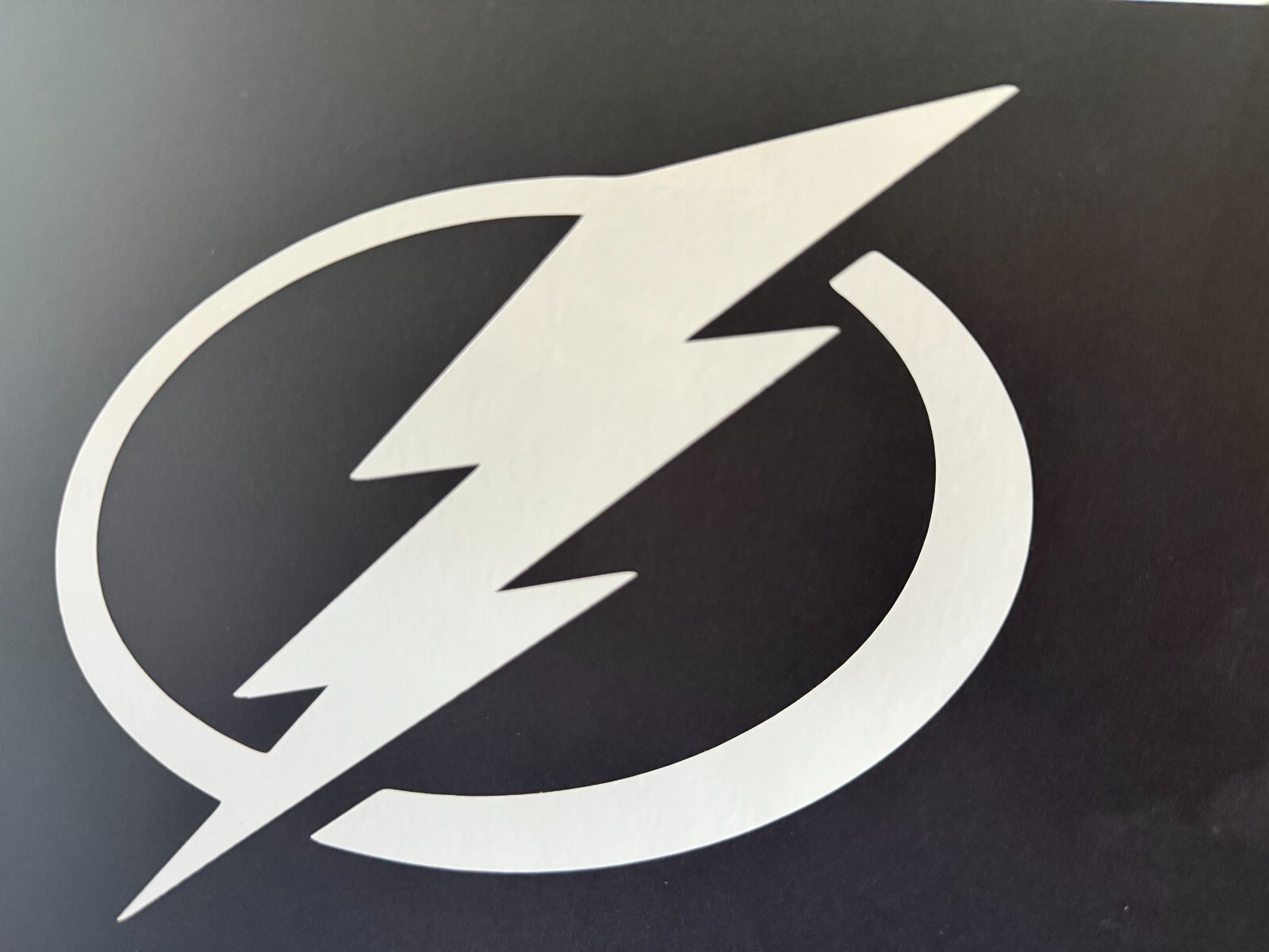 NHL TAMPA BAY LIGHTNING VINYL STICKER DECAL