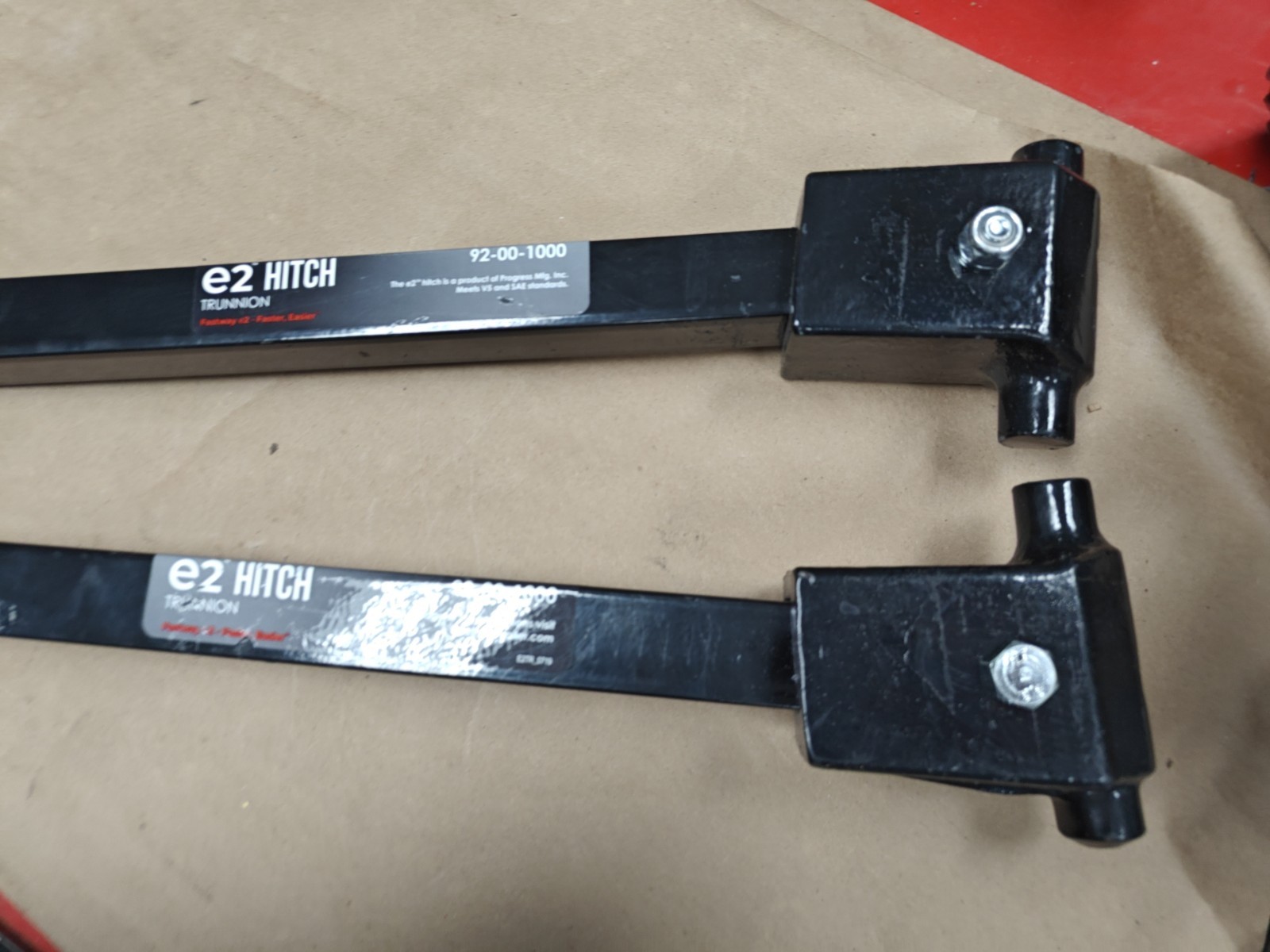 Pair 2x e2 Hitch 92-00-1000 Trunnion Spring Bar Weight Distribution Systems 1000