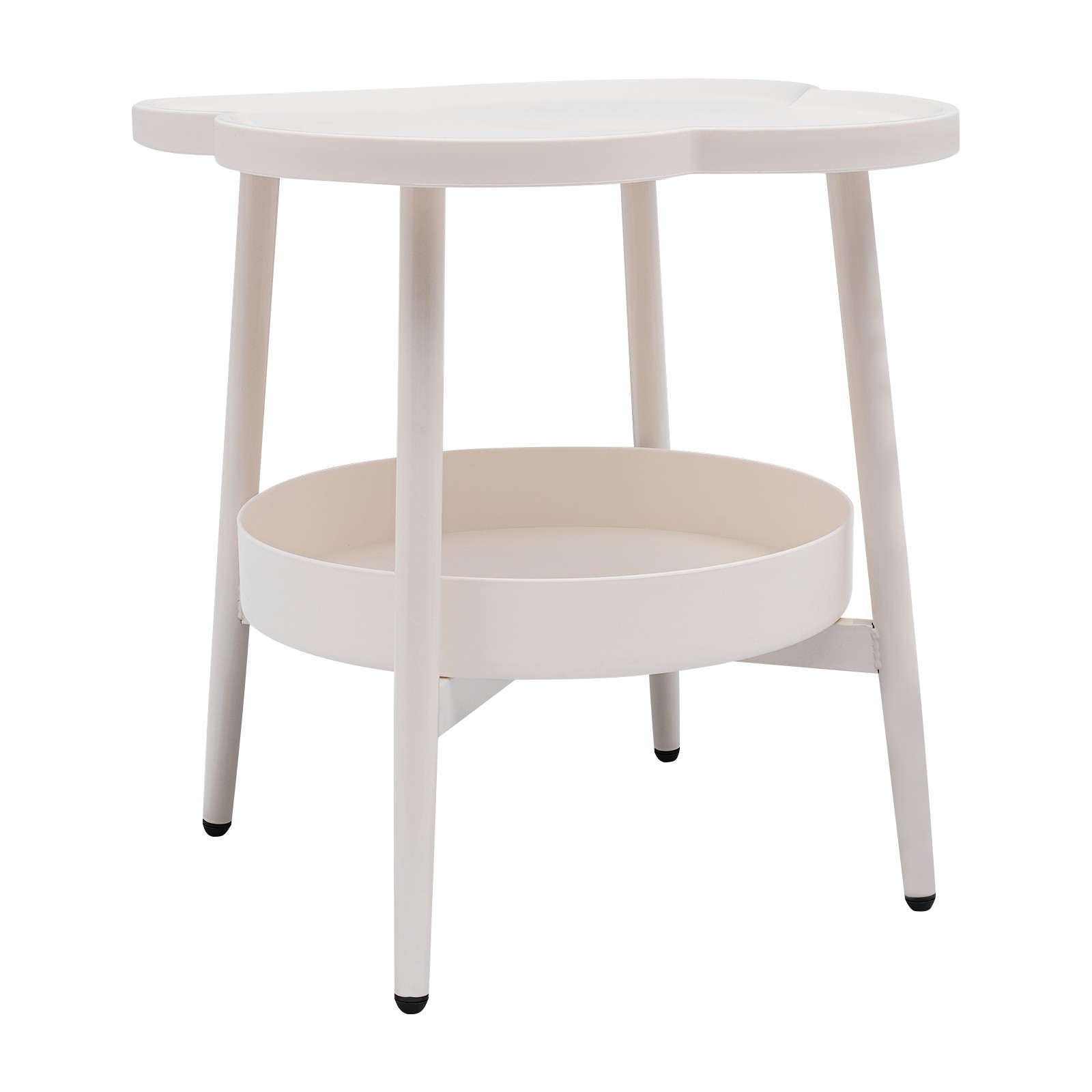 Office Floor Mount End Table Home Coffee Table Sofa Side Snack Table