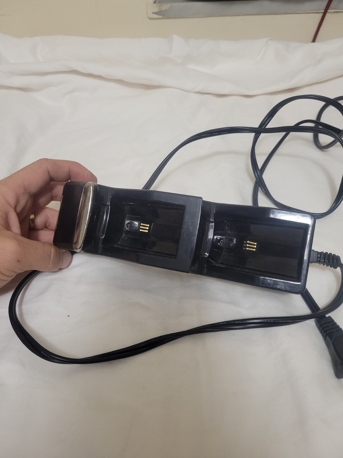 Nyko ChargeBase Dual Charging Dock for Xbox 360 Controller Battery Packs Black