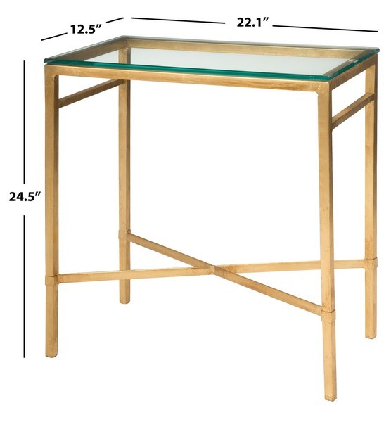 Safavieh VIGGO CHAIRSIDE TABLE, Reduced Price 2172766841 AMH8300A