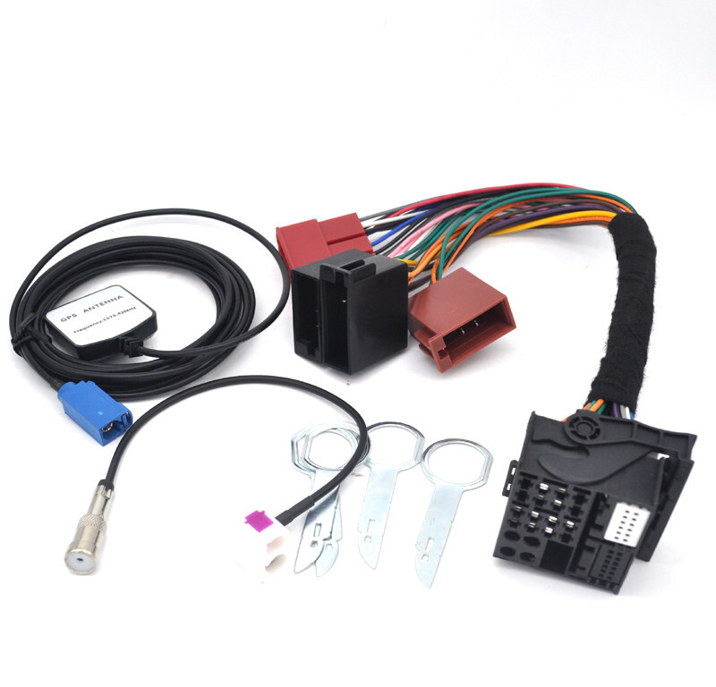 Retrofit RNS-E GPS Navigation splitter Adapter antenna For Audi A3 A4 A6 Bose