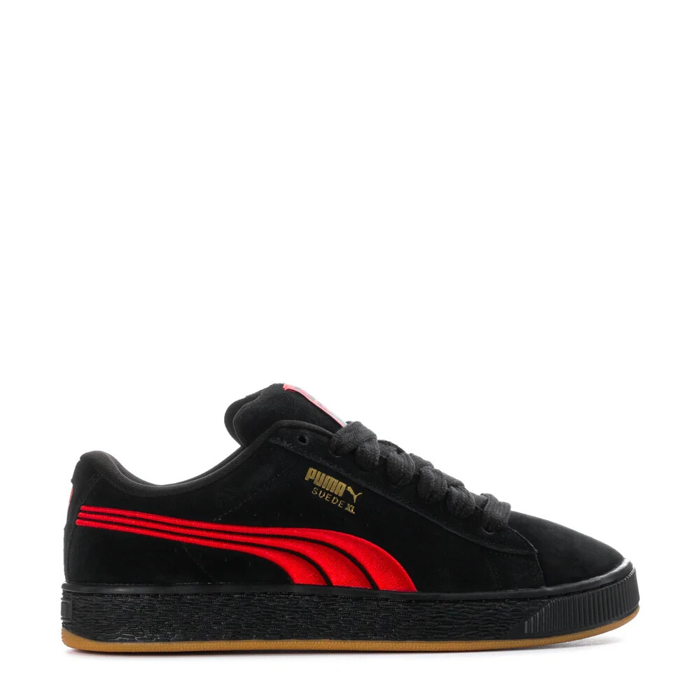 Mens PUMA Suede XL  (40th Anniversary)/Black/Red
