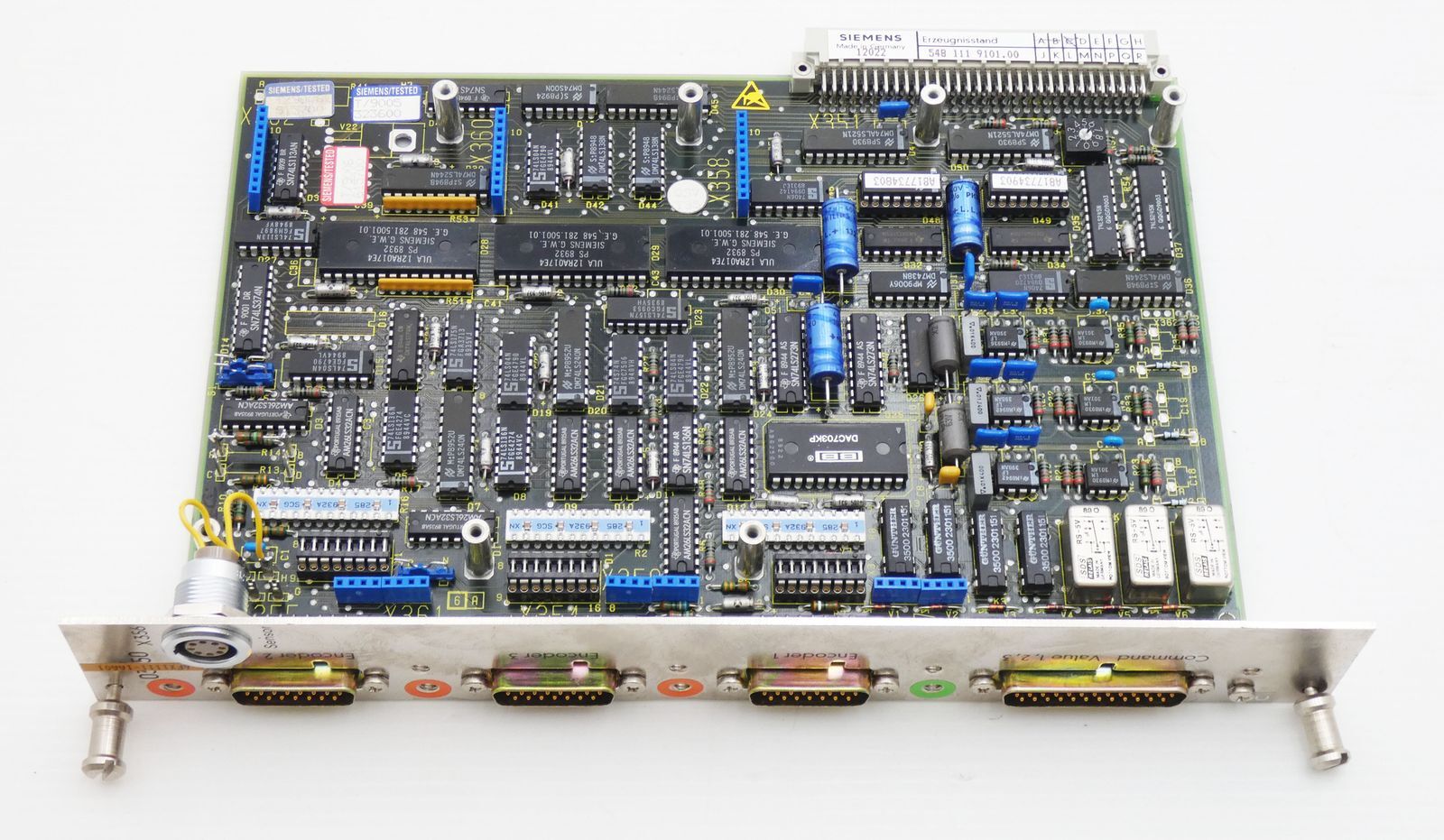Siemens Sinumerik 6FX1 111-1AA01 E-Stand: 01 Interface Module -Unused-