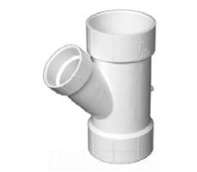 Charlotte Pipe PVC006010600 1-1/2" PVC DWV WYE