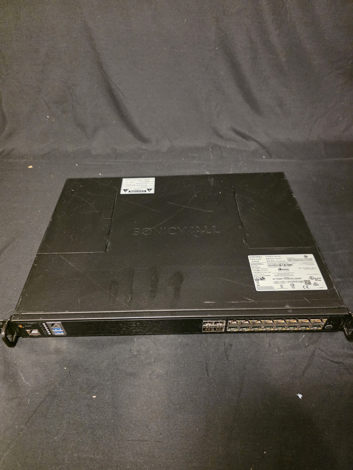 SonicWALL NSA 2650 Network Security/Firewall Appliance