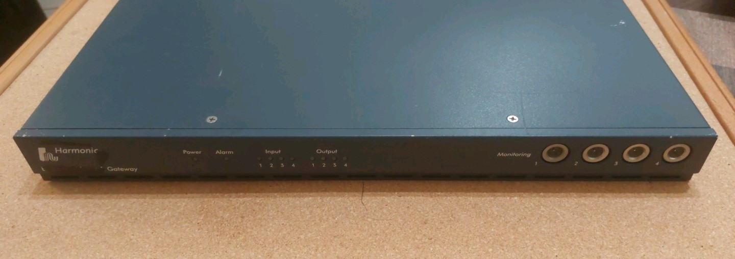 Harmonic Bng-1g2a-rmx-4q BOARDCAST Network Gateway 4 Monitoring Channel
