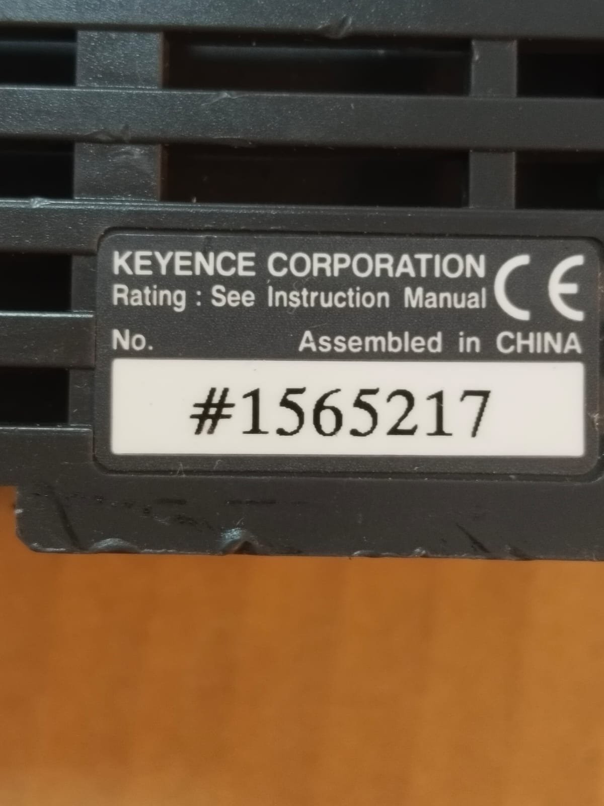 Keyence CA-DC100 Power Supply 24V