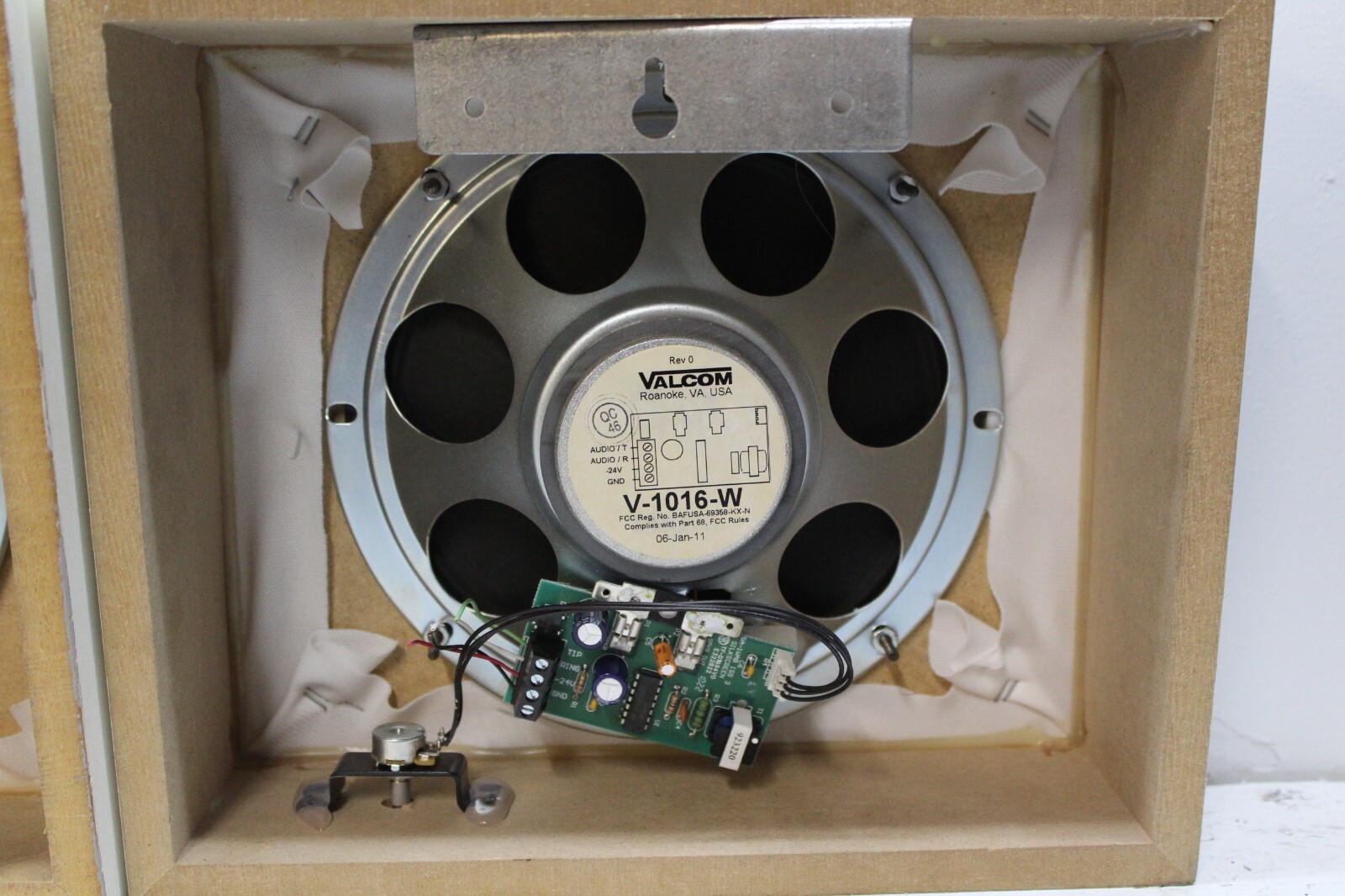 Valcom V-1016 On-Wall Paging Speakers (X2)