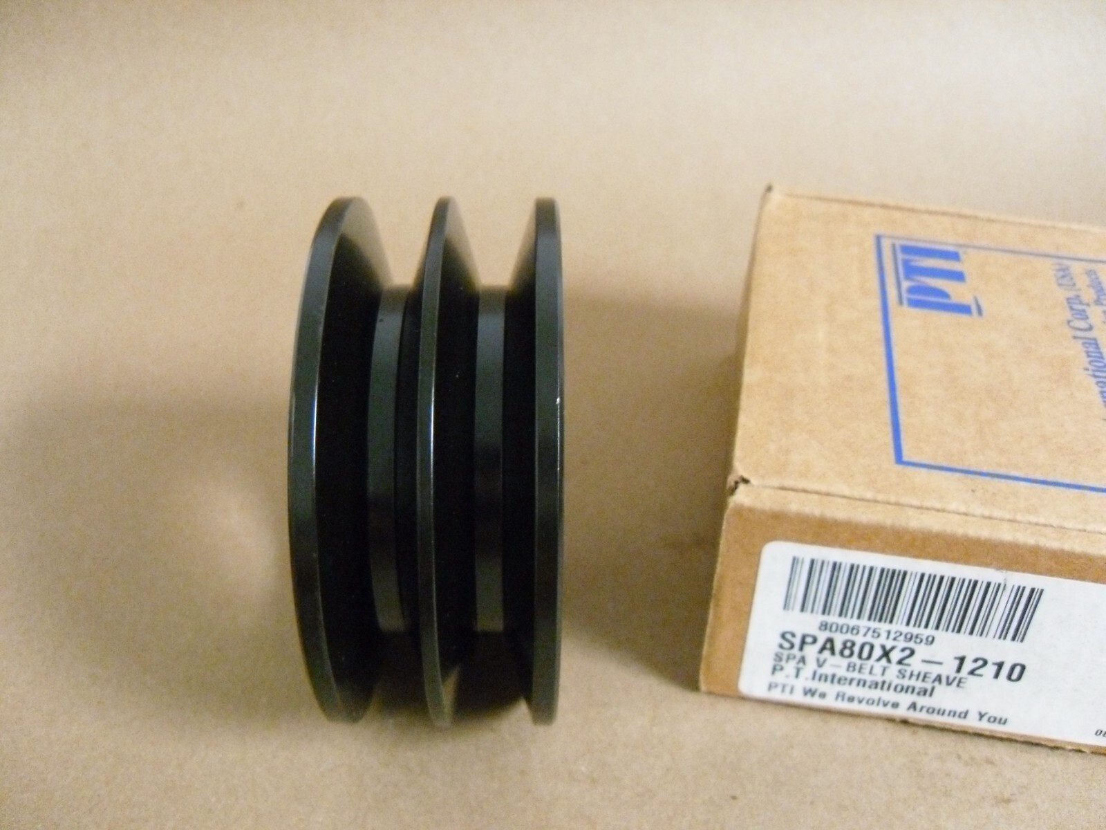 SPA80X2 1210 PULLEY SPA V BELT SHEAVE