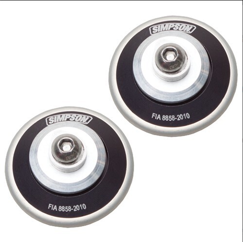 Simpson Hybrid Racing Sport With Quick Release D-Ring Anchors Tether