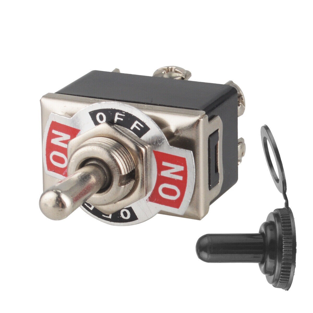 2pcs Heavy Duty 20A 250V Toggle Switch Control 2 Pole Double Throw 6 Term On/Off