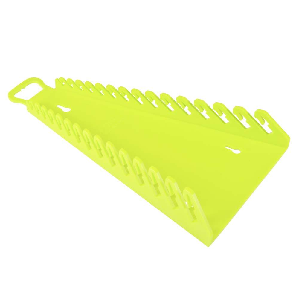 Ernst Mfg 5182HV GRIPPER Hi-Viz 15 Wrench Organizer Hi-Viz Yellow Revers Facing
