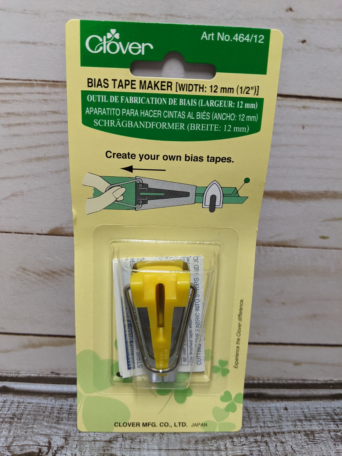 Clover 1/2" Bias Tape Maker
