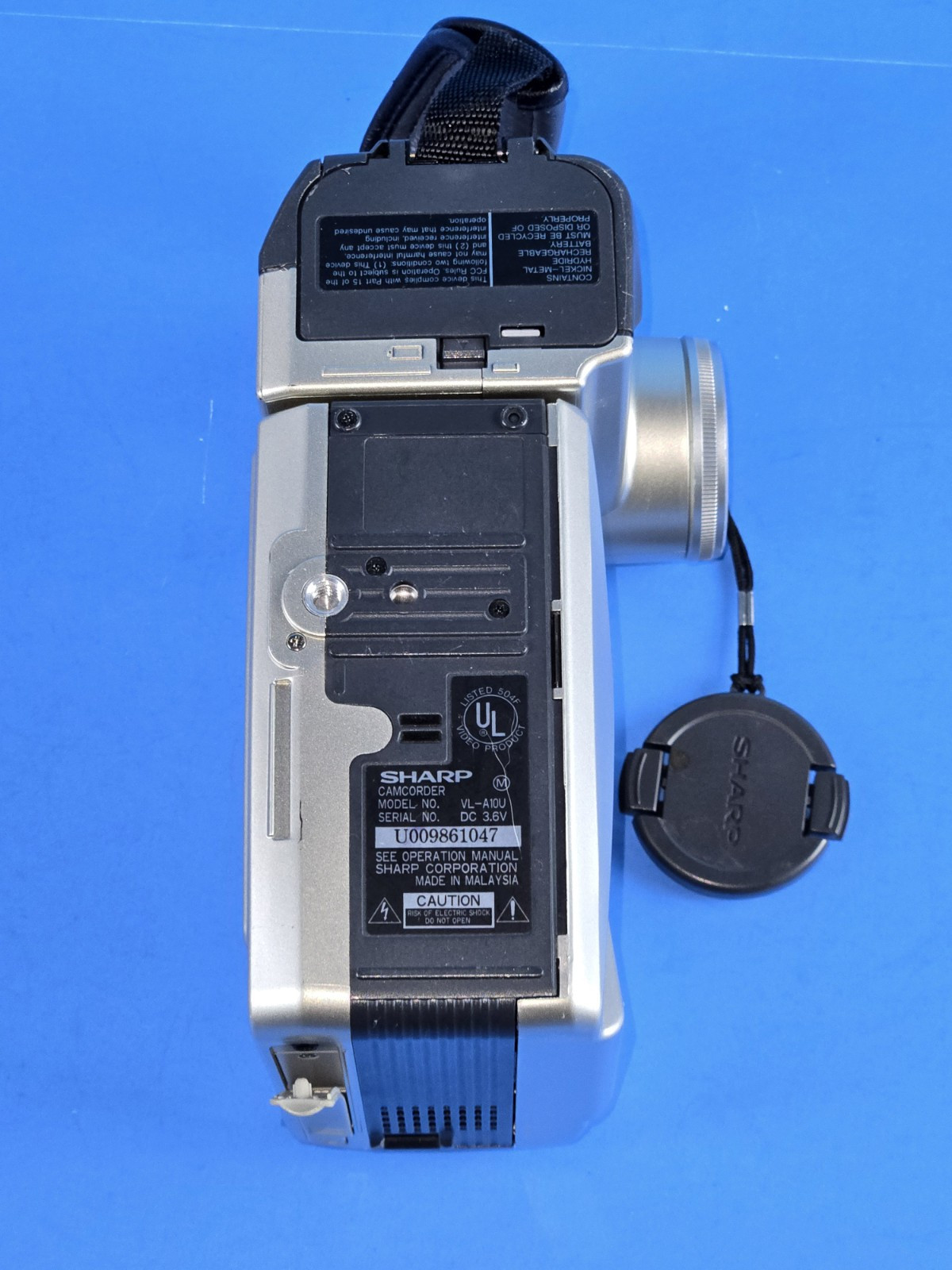 Sharp Viewcam VL-A110U Camcorder UNTESTED