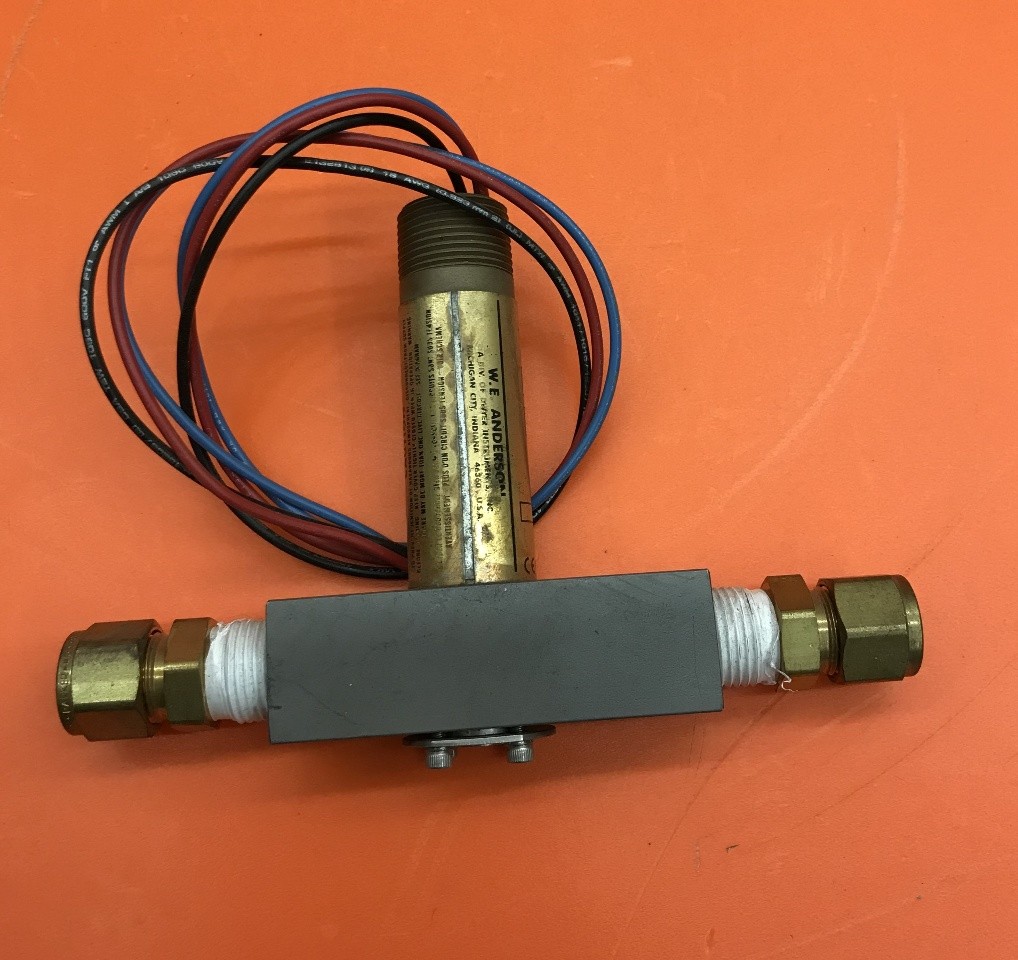 Floteck, Model No. VGEPB SSLF VIT, Flow switch