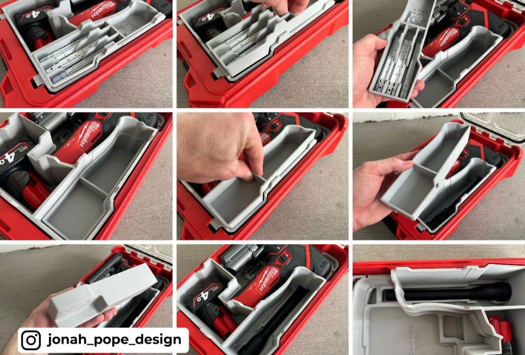 Milwaukee Packout Insert for M12 Jigsaw FUEL (Insert Only)