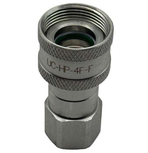 1/4" High Pressure Hydraulic Coupler | Female | FNPT | 10k PSI | Enerpac Style