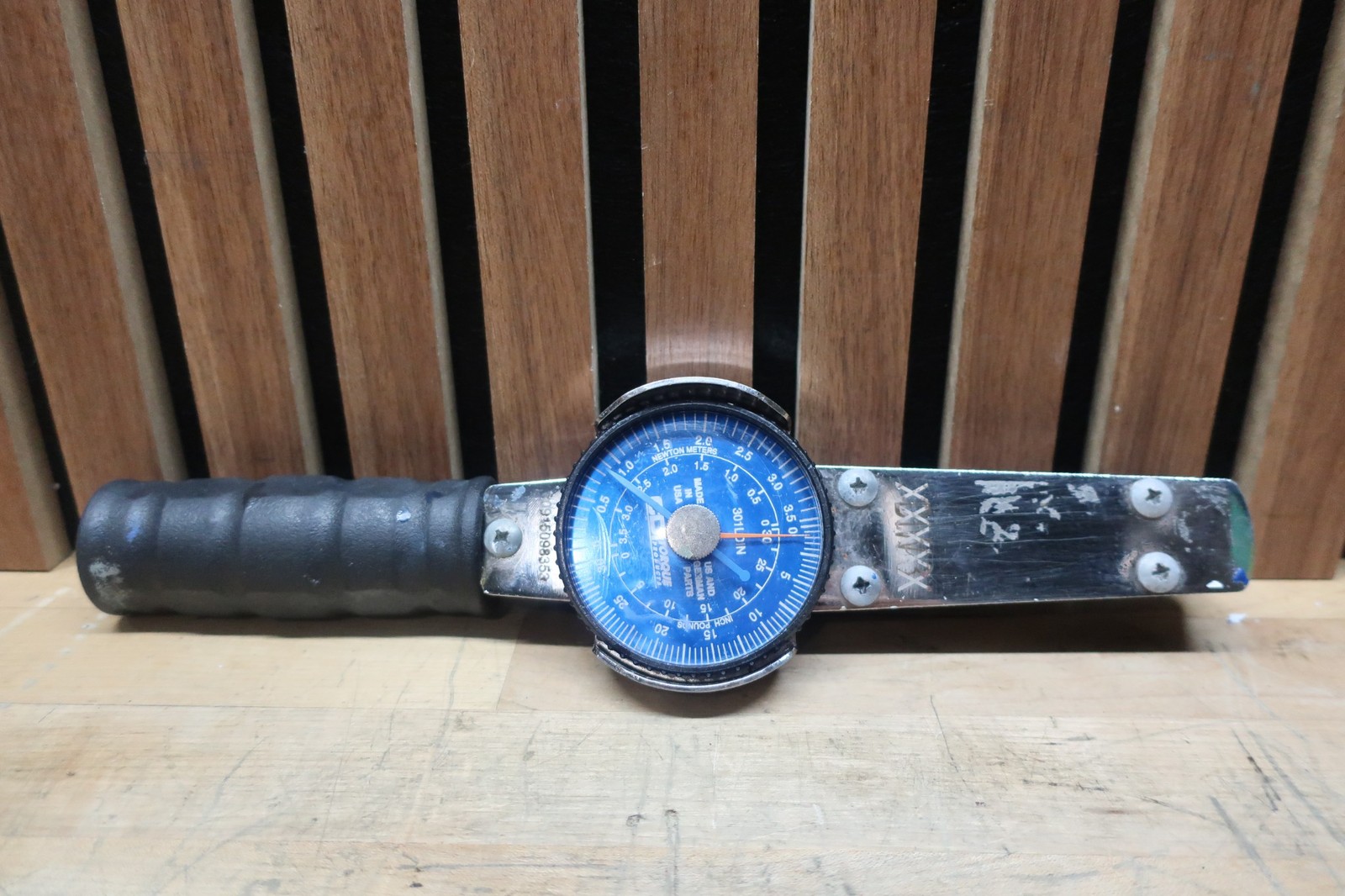 CDI 301LDIN | .25" Square Drive Dial Indicating Torque Wrench