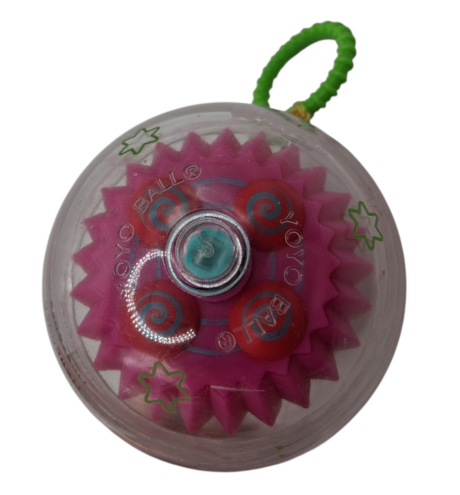 Yoyo Ball Big Time Toys Small 2003 Vintage Pink