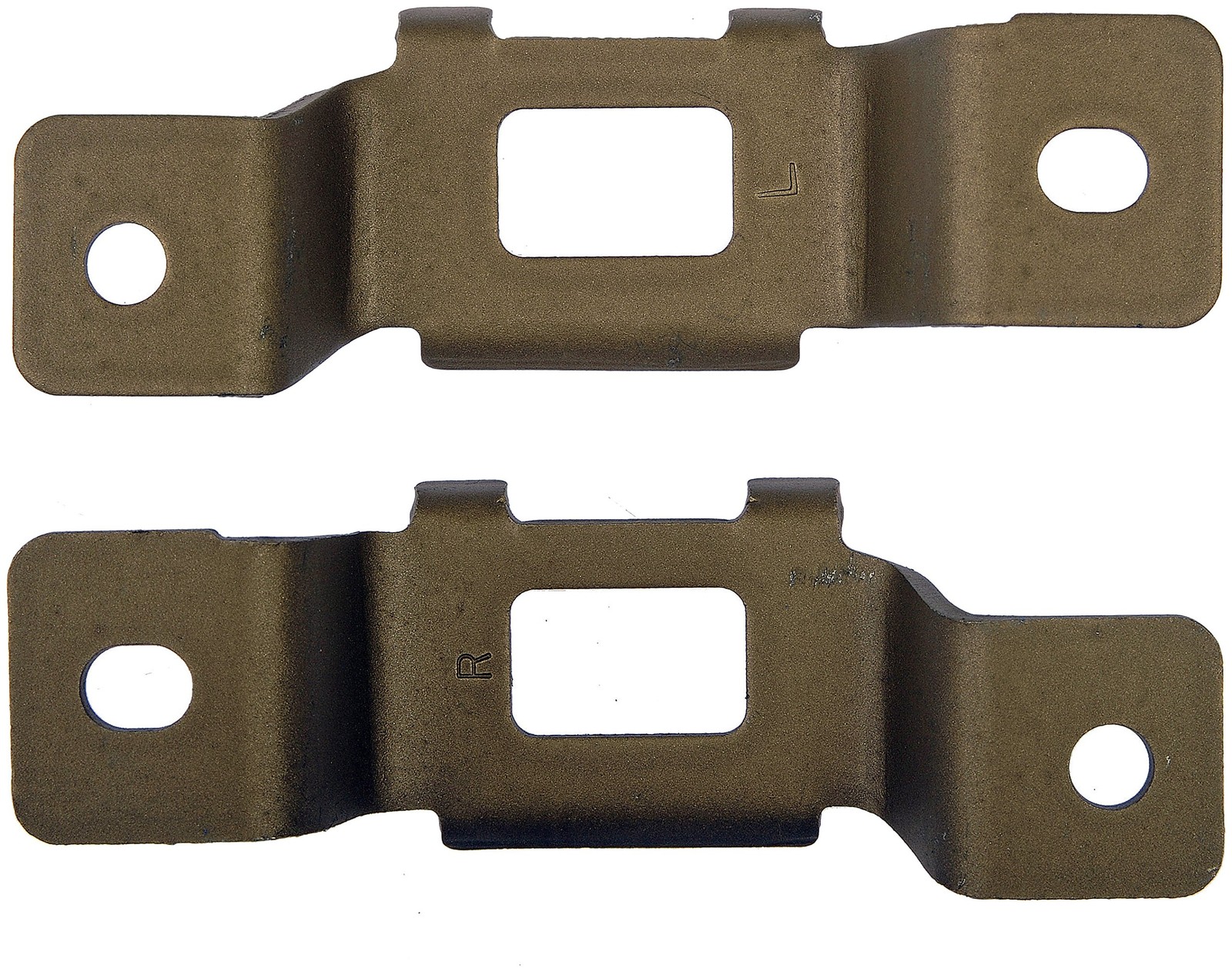 2 Pack Tailgate Latch Striker Plates Black For Chevrolet GMC Trucks