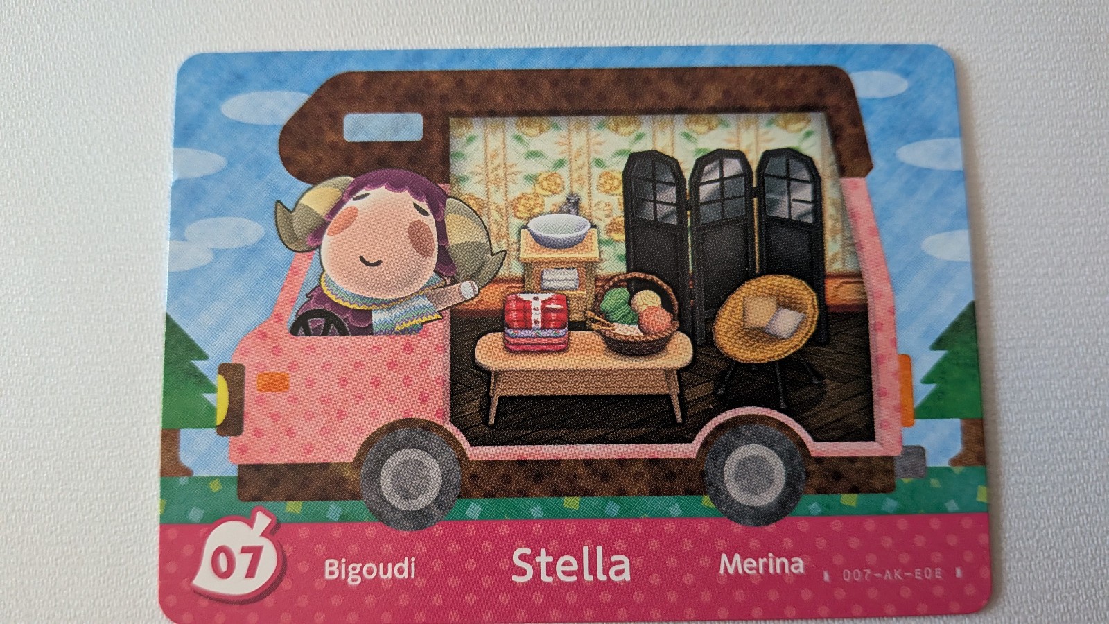 Authentic Stella Animal Crossing Amiibo Card 07