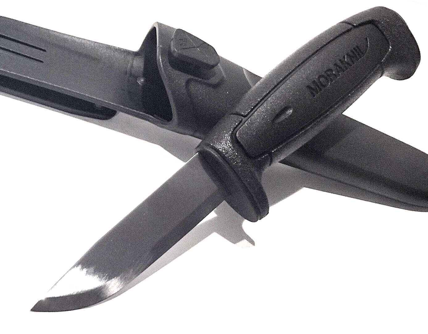 MORA SWEDEN MORAKNIV MILITARY BLACK BASIC 511 CARBON STEEL TACTICAL KNIFE