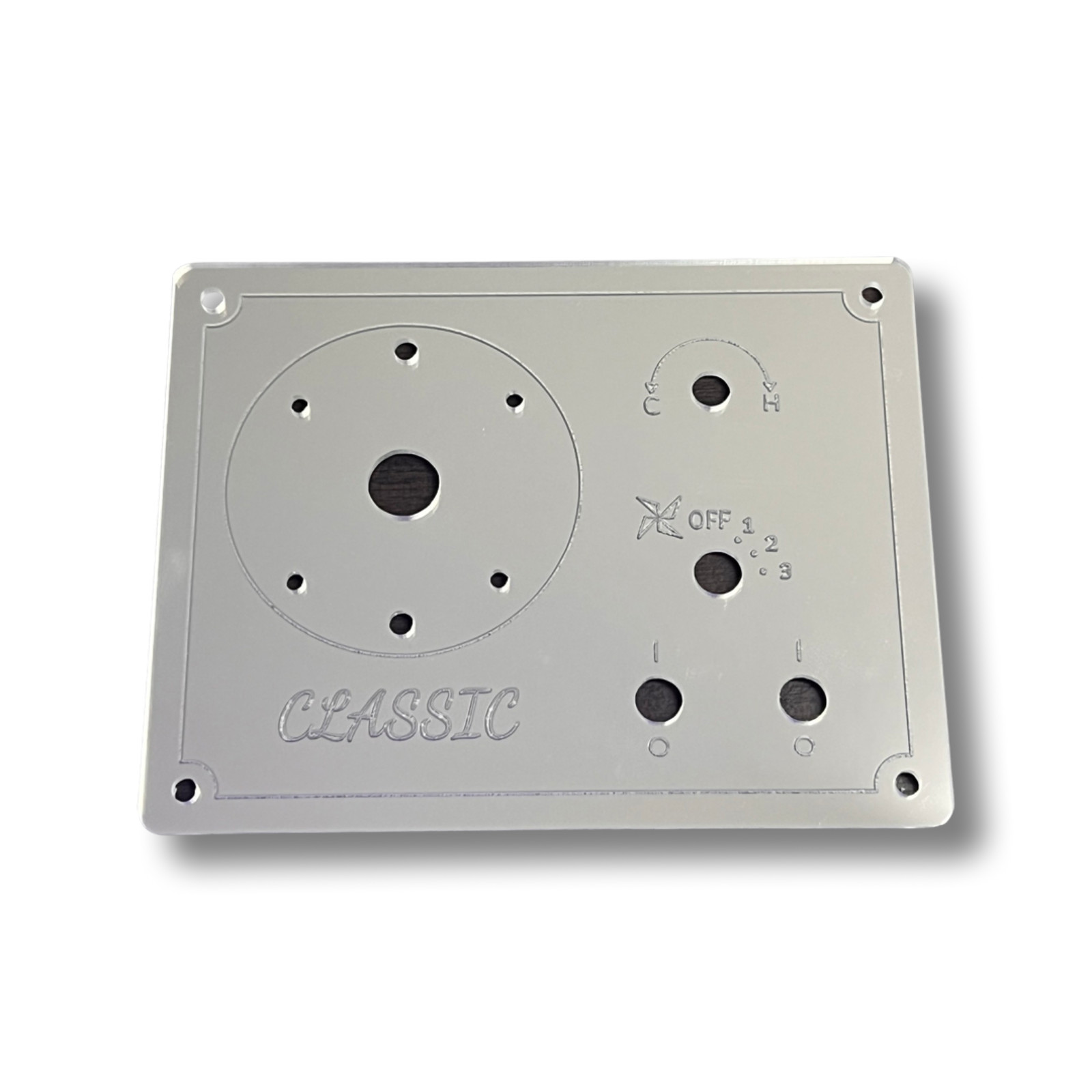  Classic Sleeper AC Control Panel Frame Style White Led Lights Color  