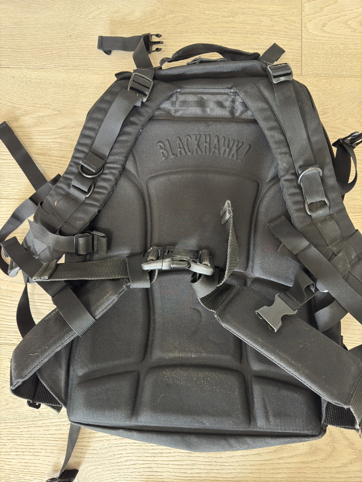 Old School Blackhawk Jumpable Medical Backpack Black IFAK First Responder Aid