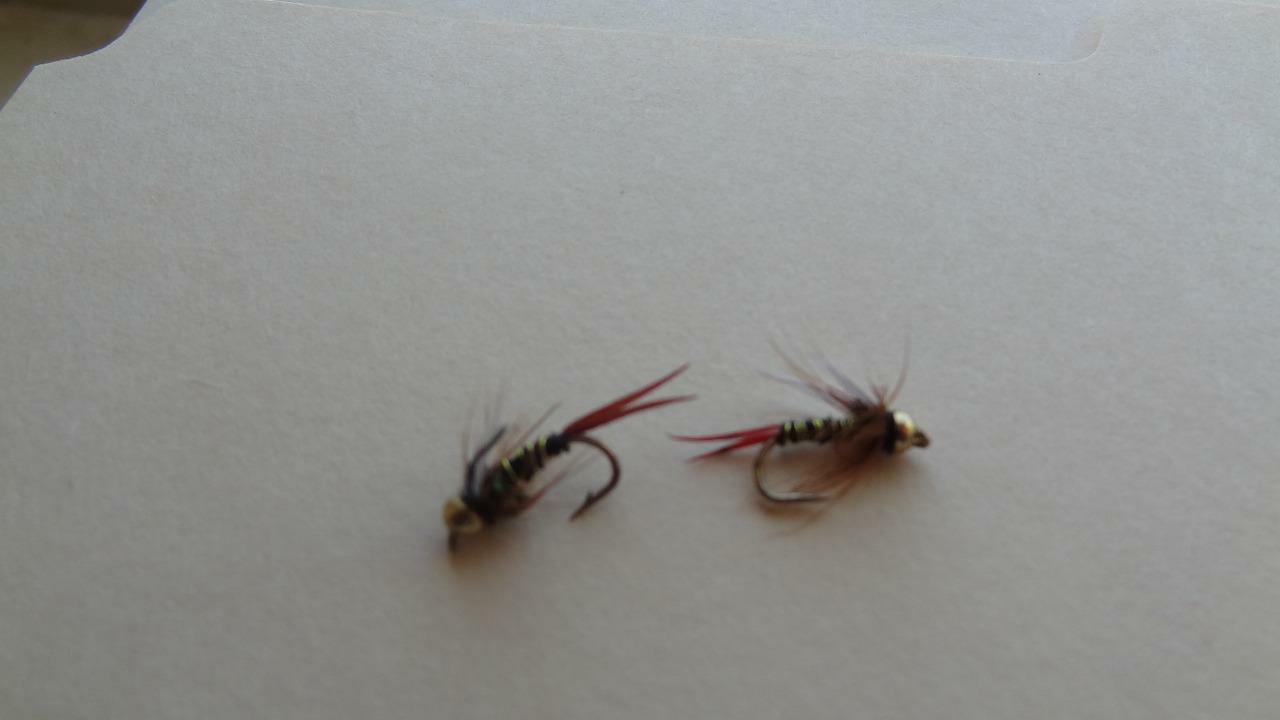 1 DOZ DF-6 BEAD HEAD PRINCE HOTWIRE (SELECT COLOR & SIZE) NYMPH