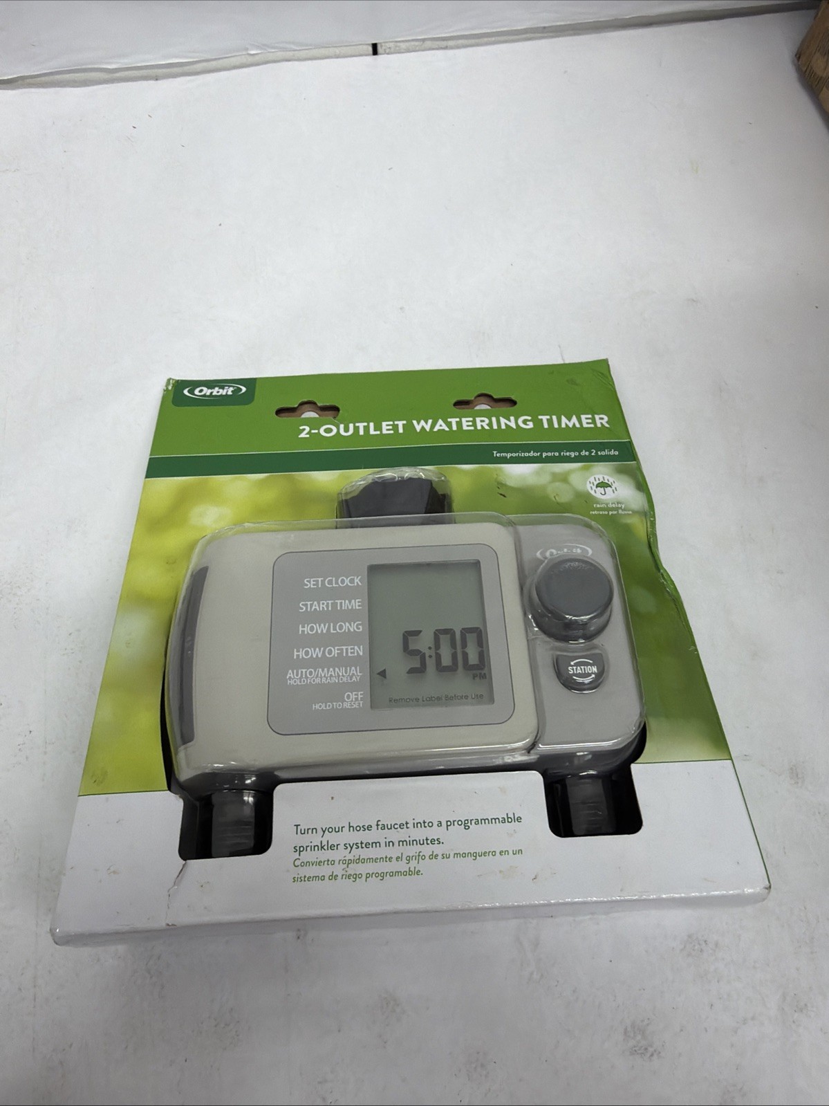 Orbit Programmable 2 Zone Sprinkler Timer 24621