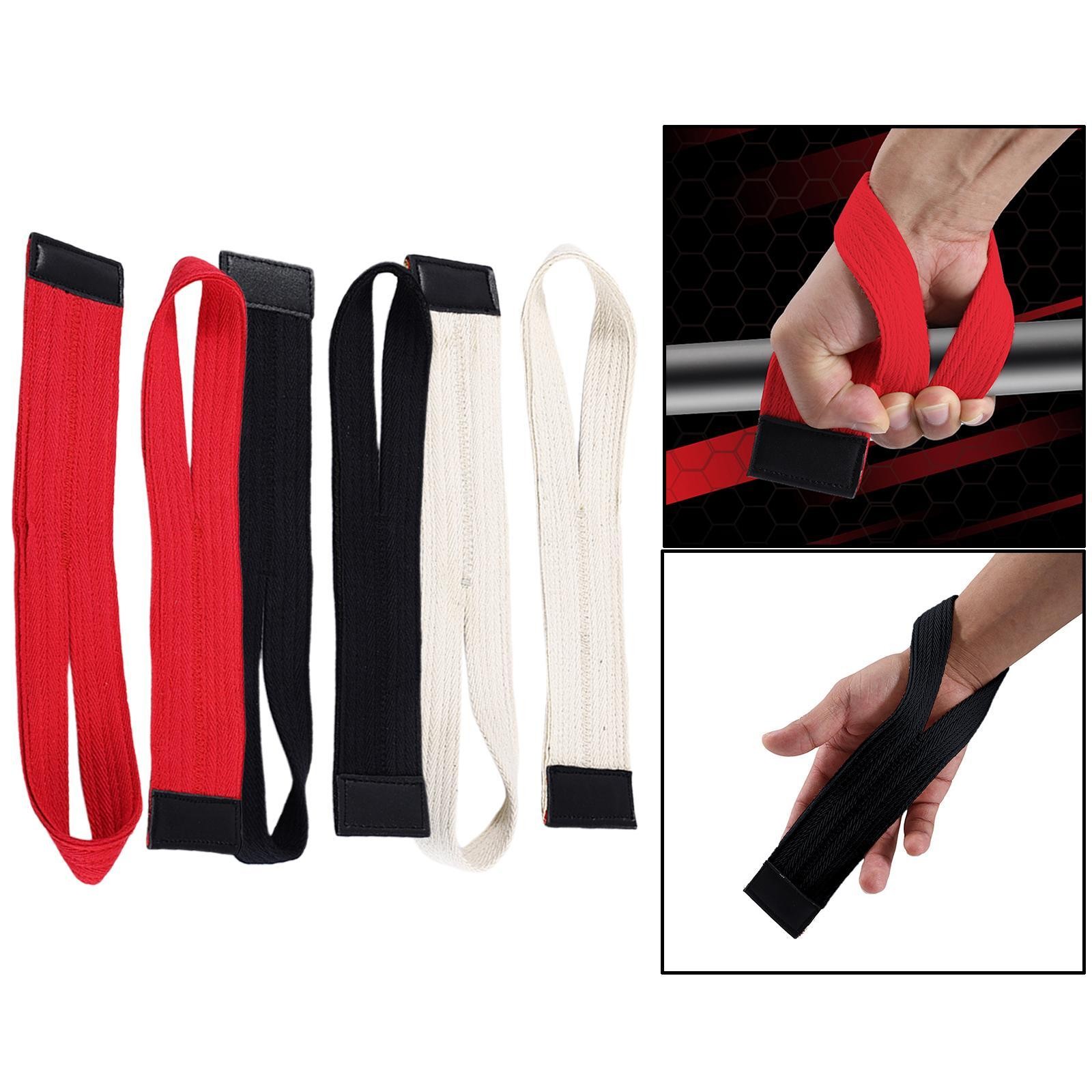 Wrist Straps for Weightlifting Grips Premium Barbells Power Protector for