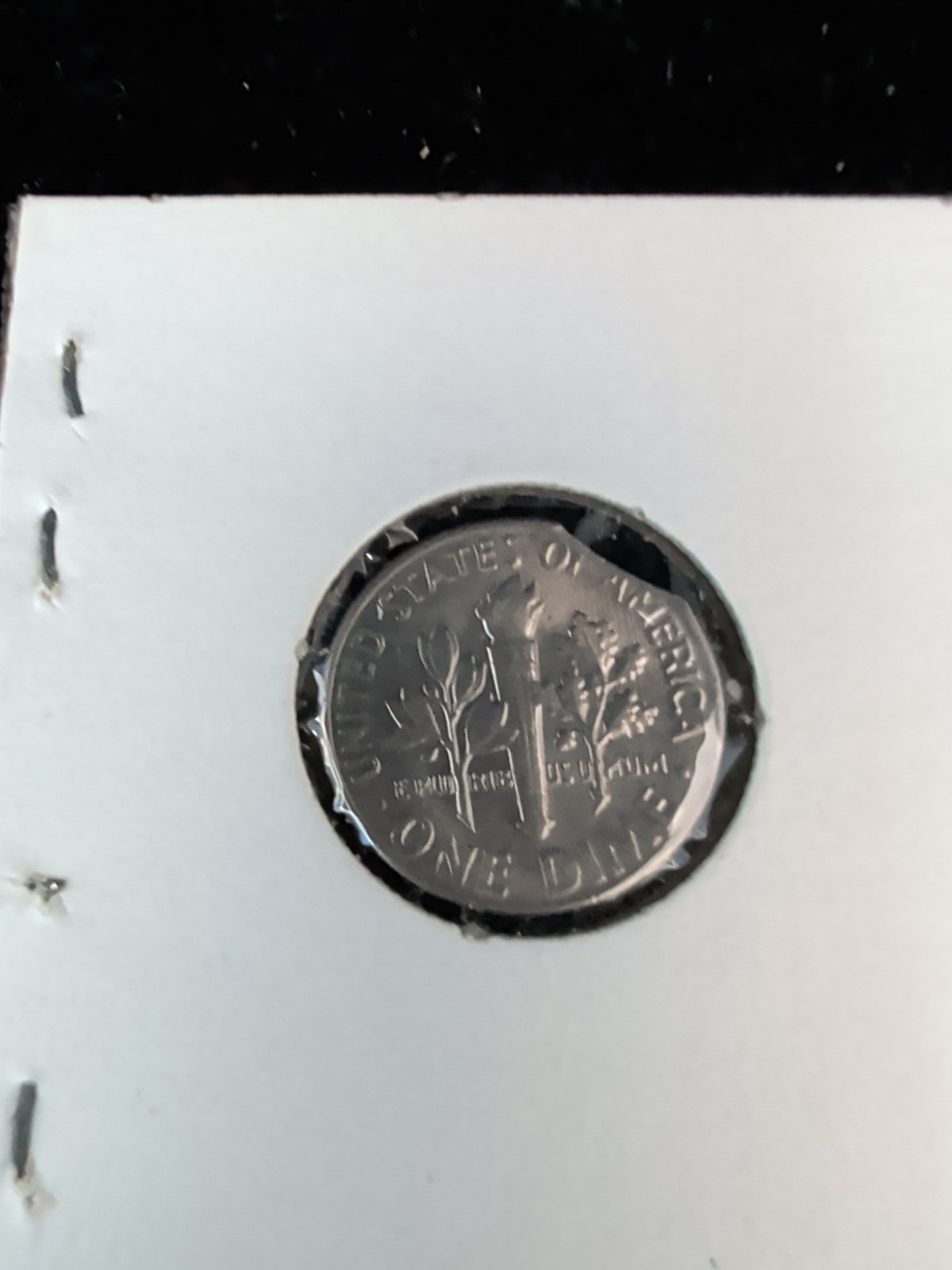 1966 Clipped Planchet Roosevelt Dime