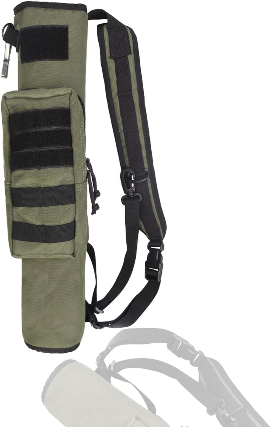 Archery Lightweight Back Arrow Quiver Dual Use Foldable Compact Hip Arrows Bag w