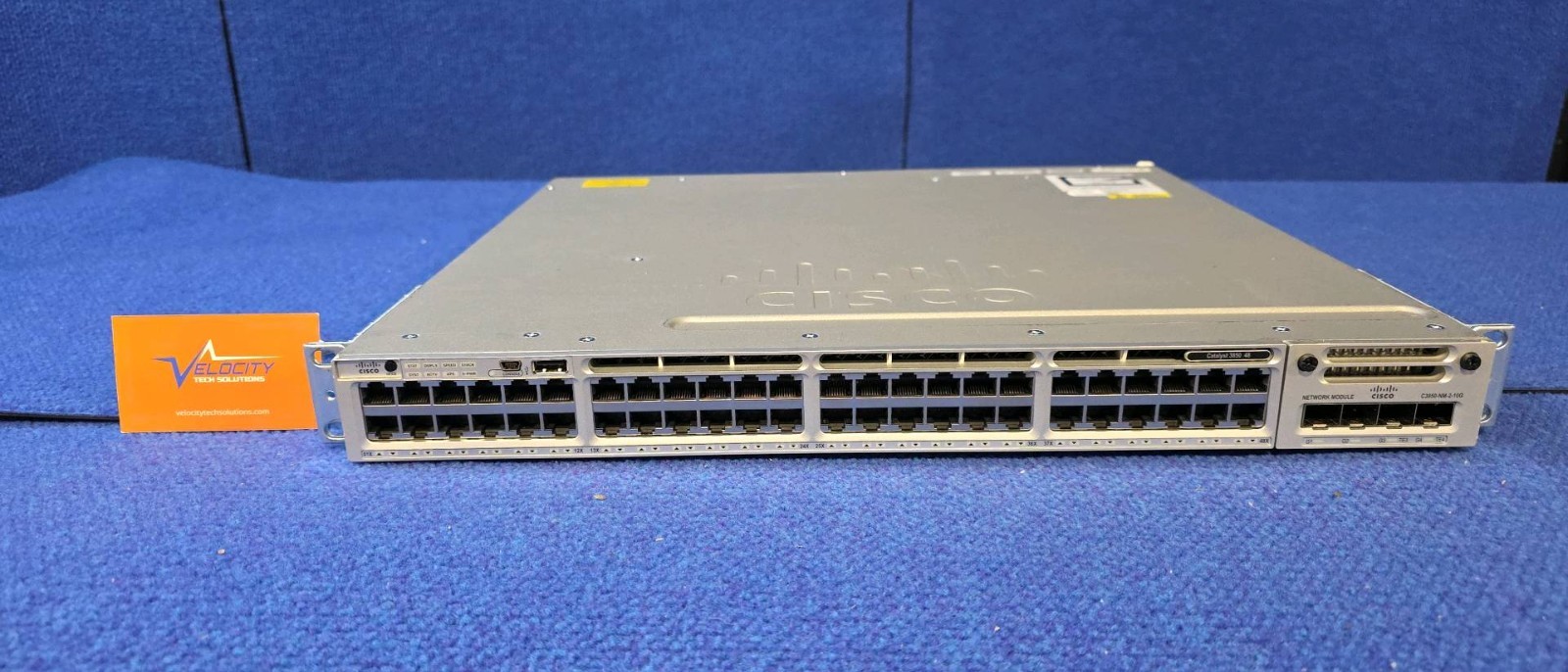 Cisco WS-C3850-48T-S - 48 V06 Ports Fully Managed Ethernet Switch no cables