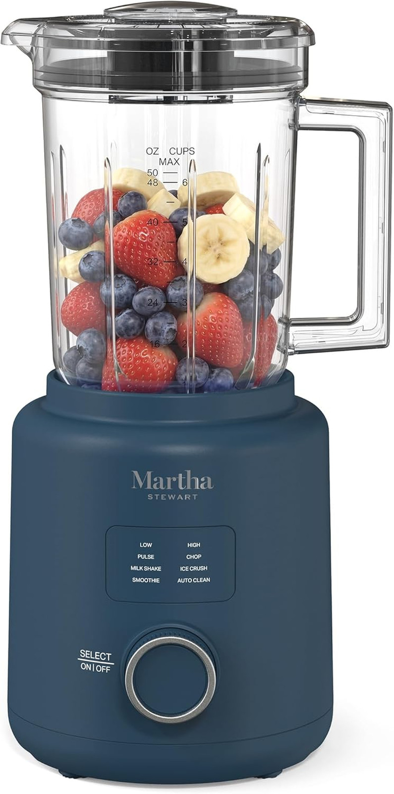 50Oz Countertop Blender, Smoothie, Margarita & Ice Crushing Blender, Bpa-Free Pi