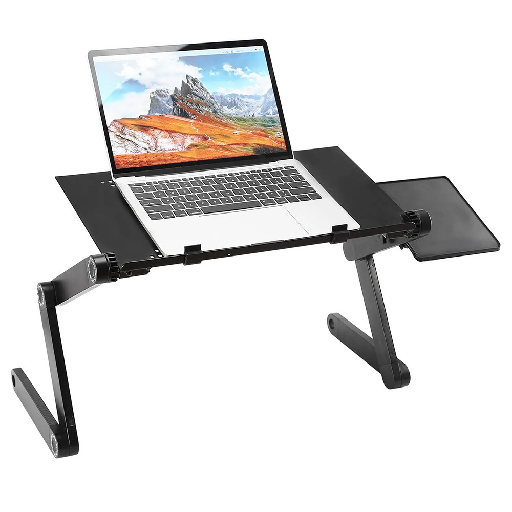 New 360° Adjustable Laptop Table Stand Lap Sofa Bed Tray Computer Notebook Desk