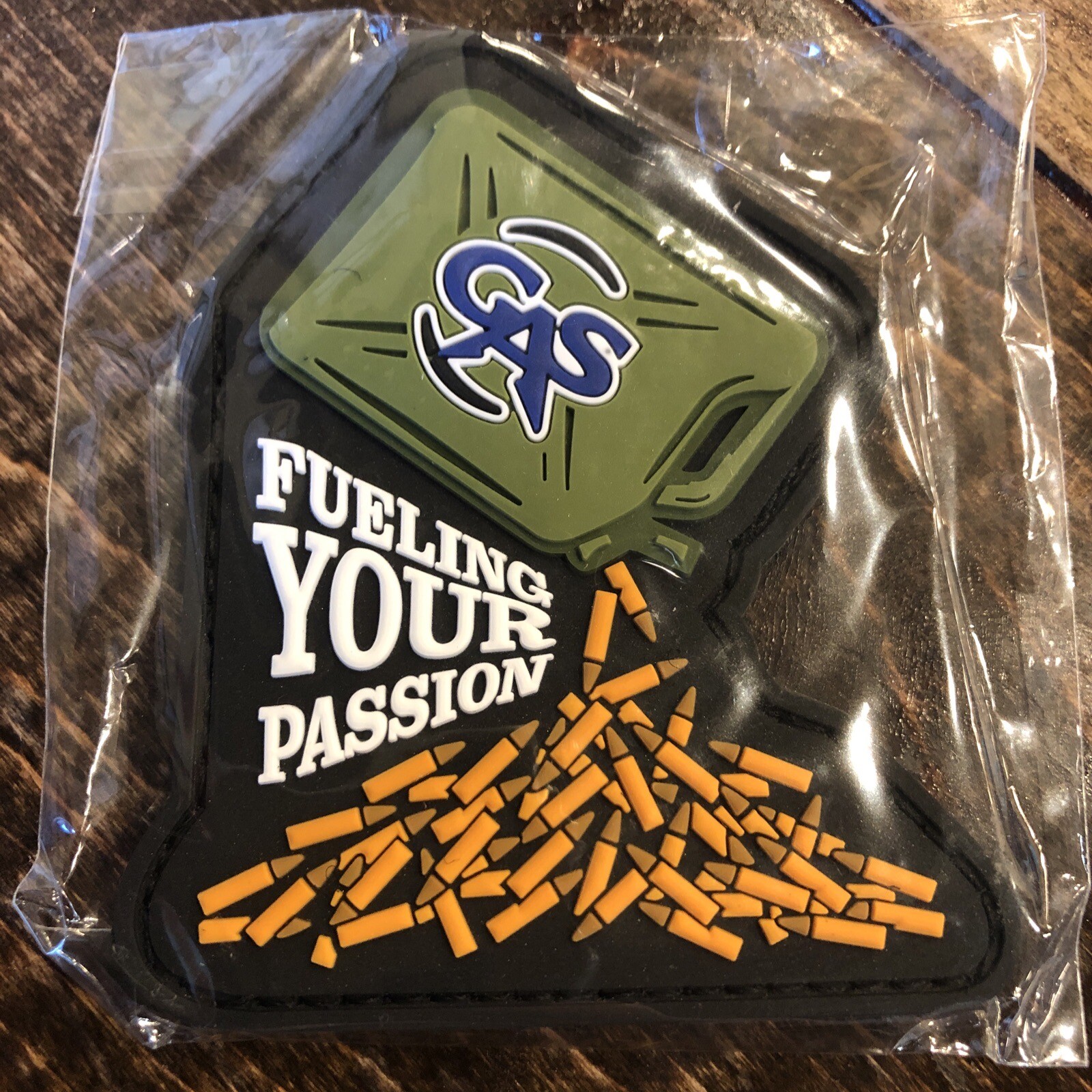Fueling Your Passion PVC Hook & Loop 3” Inches Patch Shot Show 2024 New