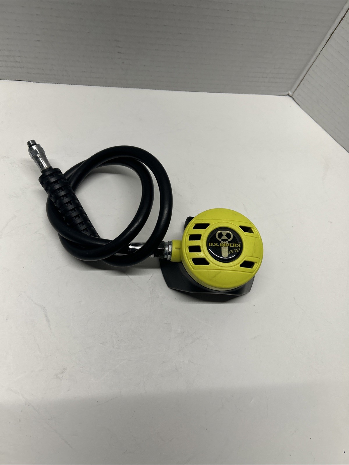 U.S. Divers Octo. Second Stage Regulator With Hose. Tested And Working. Scuba