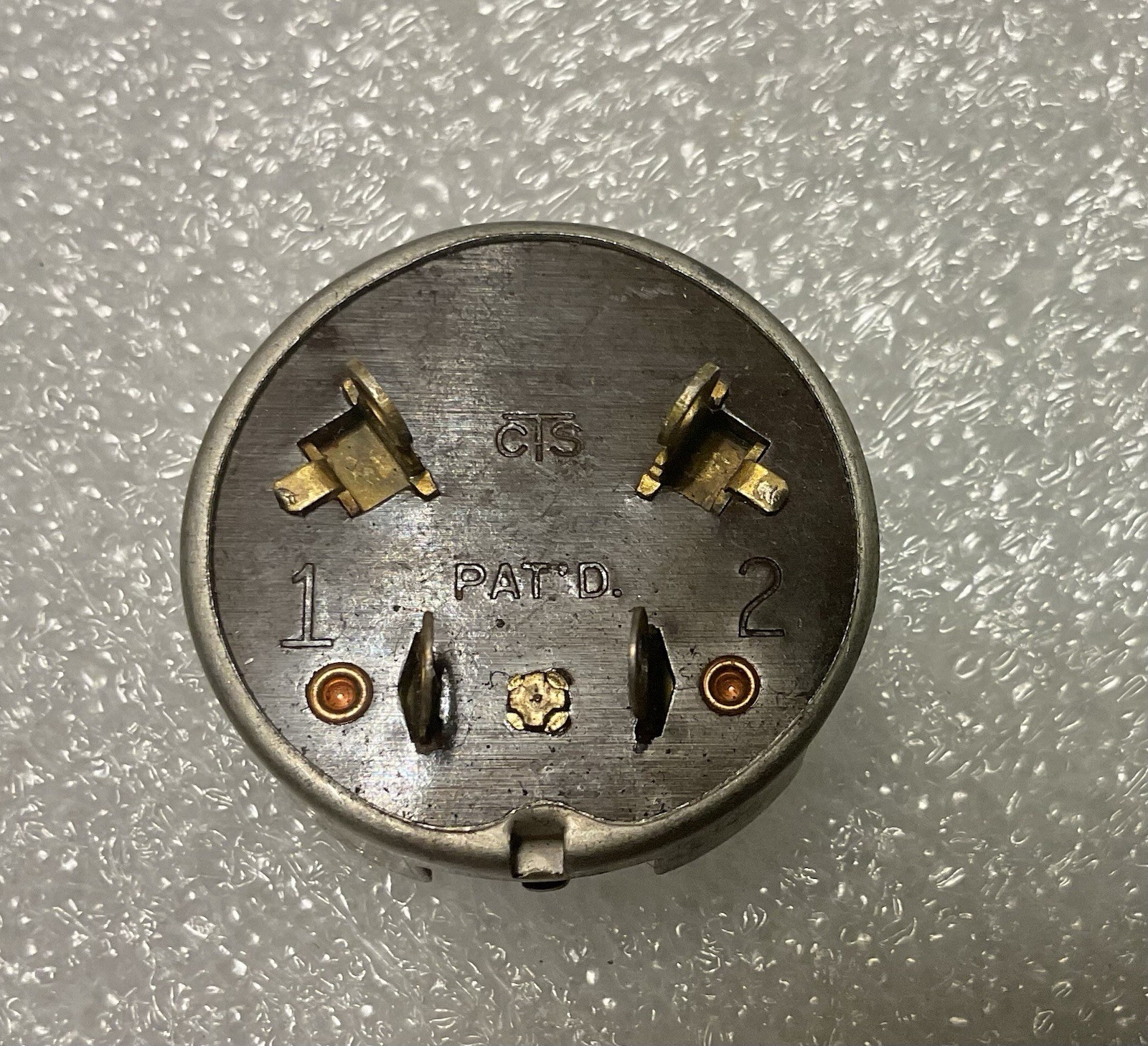 CTS Potentiometer Dual Power Snap Switch