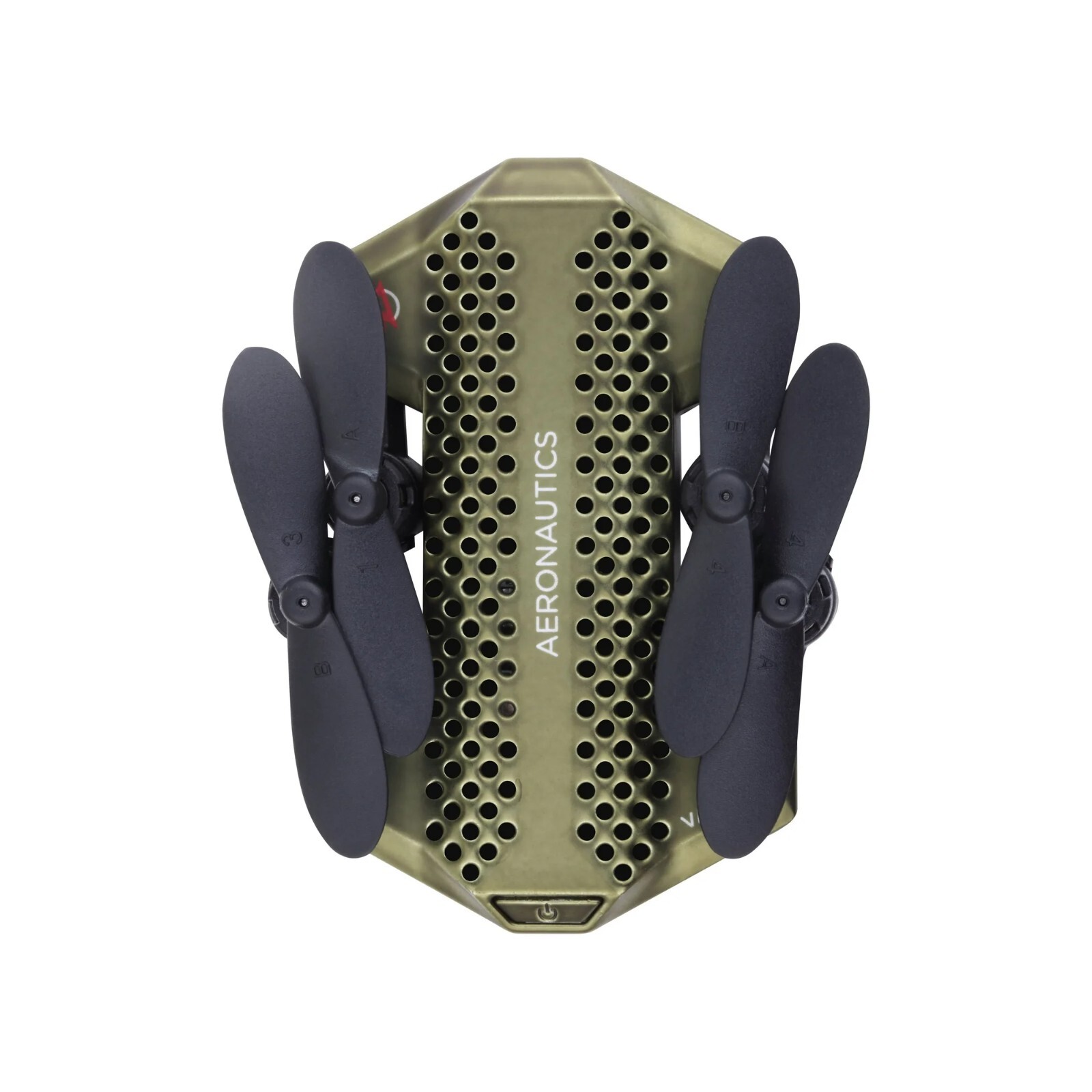 Voyage Aeronautics VA-2080 Compact Micro Drone- Color Green- 4 inches